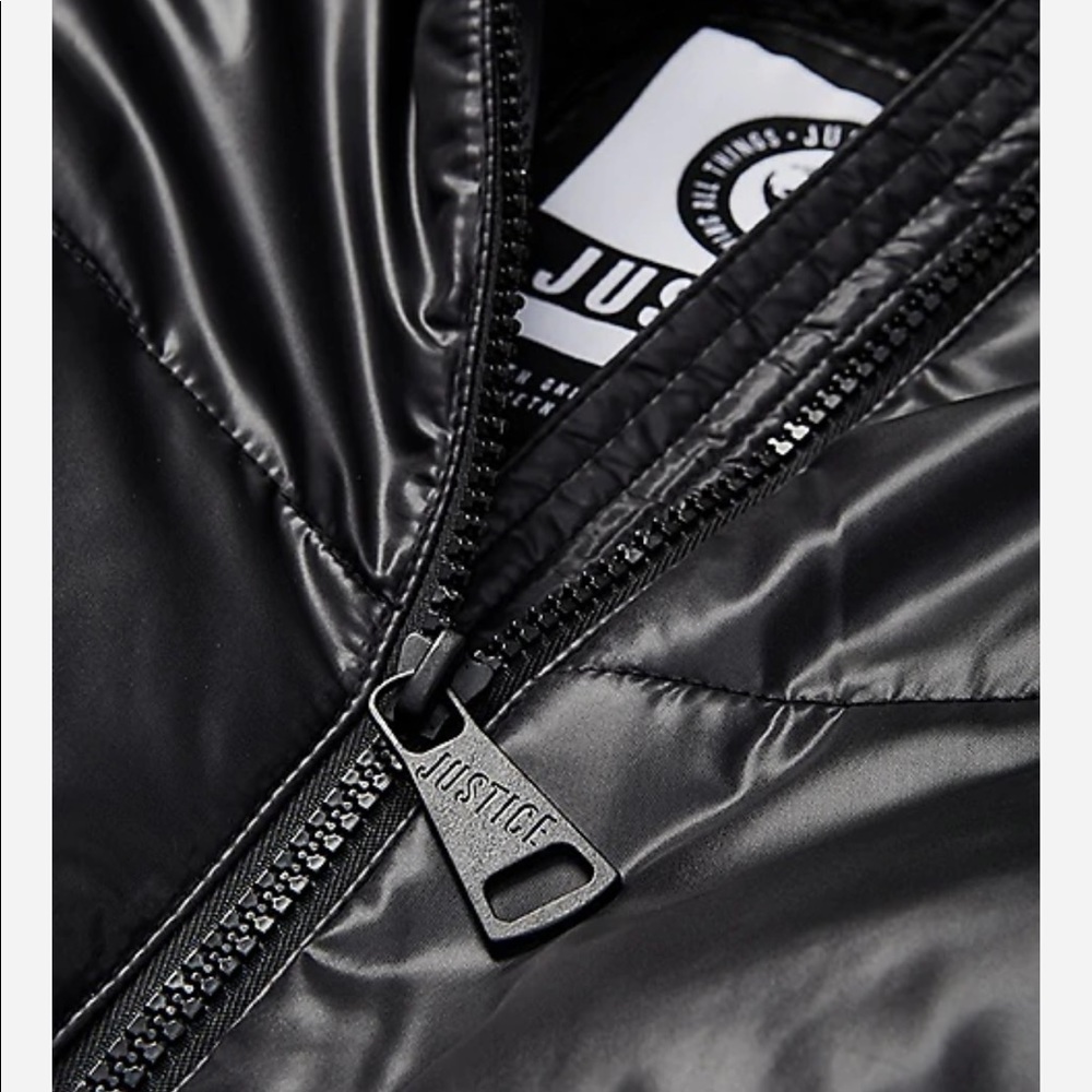 🌹🌹Simply Gorgeous 16/18 Black Beauty Girls Coat - Picture 2 of 3
